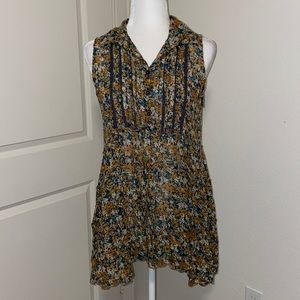 NWT Free People half button down top and blazer